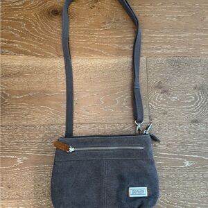 Travelon Gray Messenger Bag with Adjustable Strap